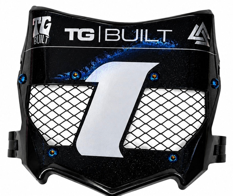 Vented plate v2 titanium              tg built and chi